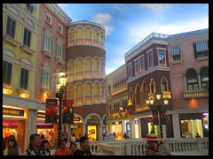 Venetian street scenes with artifical sky, Venetian.